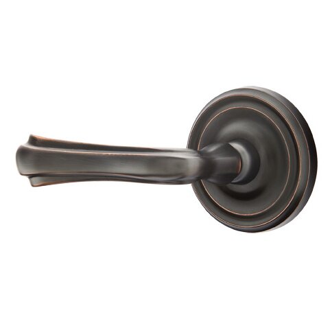 Double Dummy Wembley Left Handed Lever With Regular Rose in Oil Rubbed Bronze