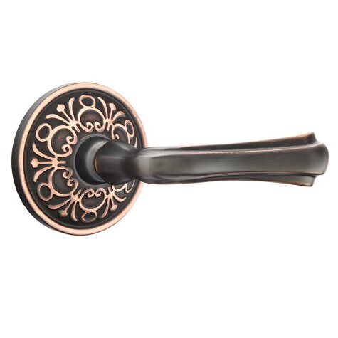 Double Dummy Wembley Right Handed Lever With Lancaster Rose in Oil Rubbed Bronze