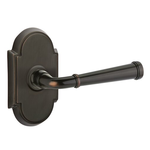 Double Dummy Merrimack Right Handed Lever With #8 Rose in Oil Rubbed Bronze