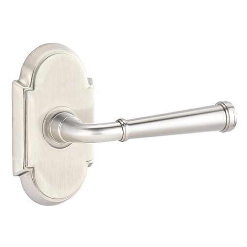 Double Dummy Merrimack Right Handed Lever With #8 Rose in Satin Nickel