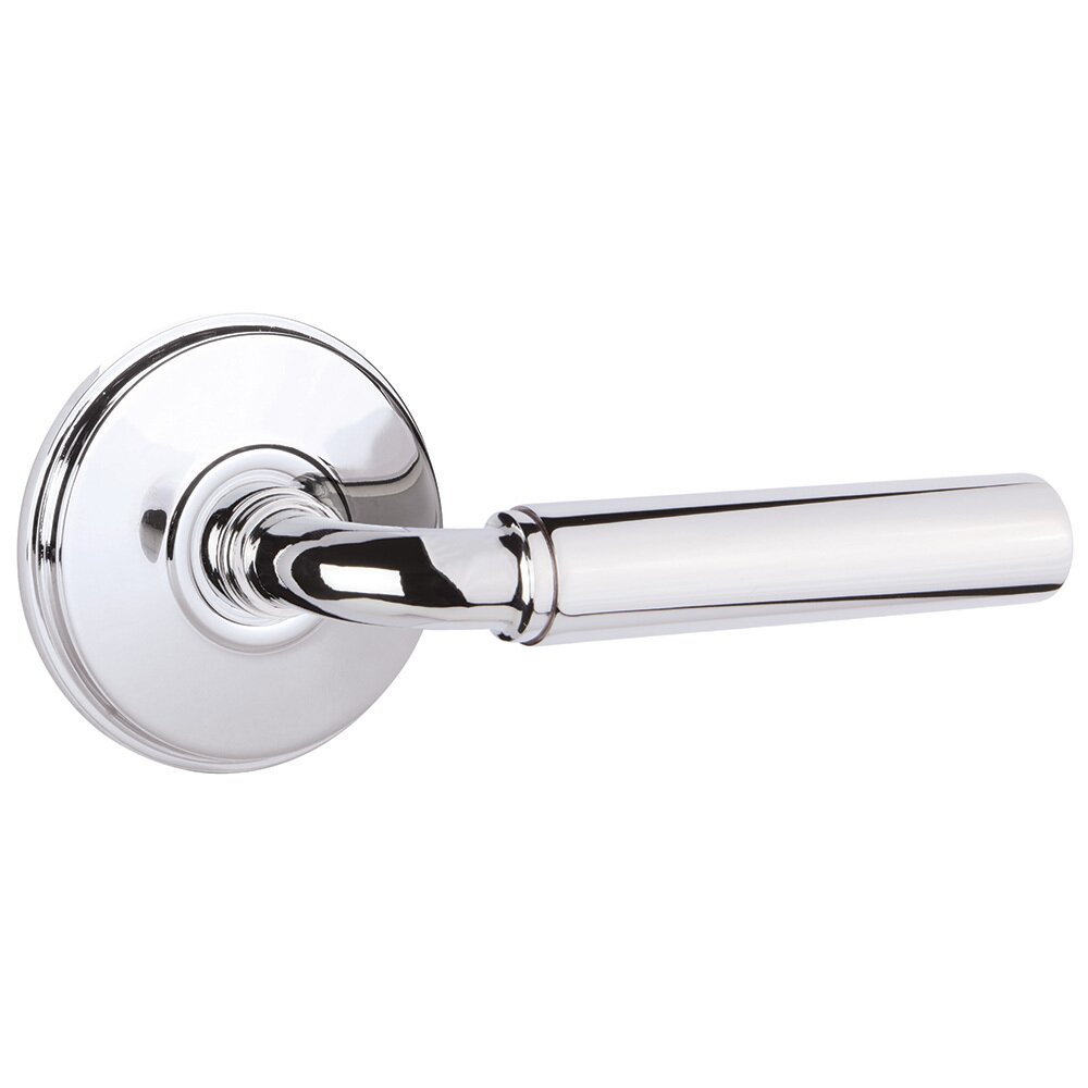 Passage Right Handed Manning Door Lever With Watford Rose in Polished Chrome