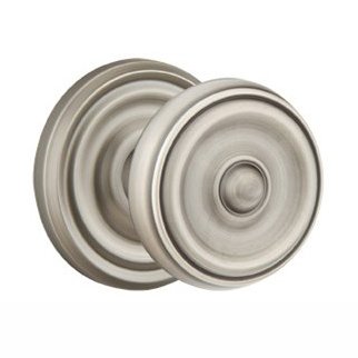 Privacy Waverly Door Knob With Regular Rose in Pewter