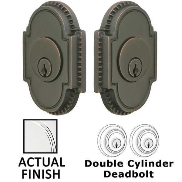 Knoxville Double Cylinder Deadbolt in Polished Chrome