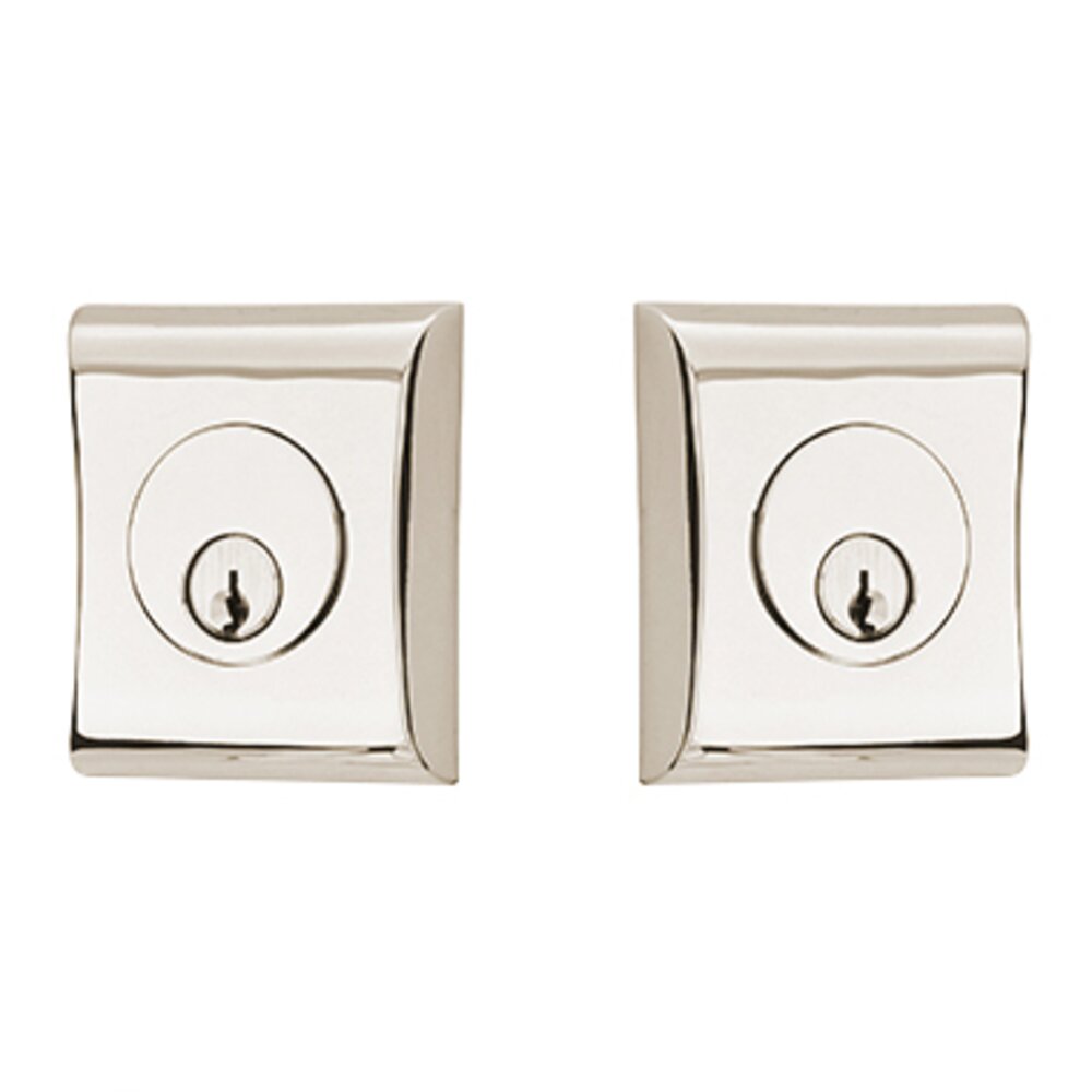 Neos Double Cylinder Deadbolt in Polished Nickel