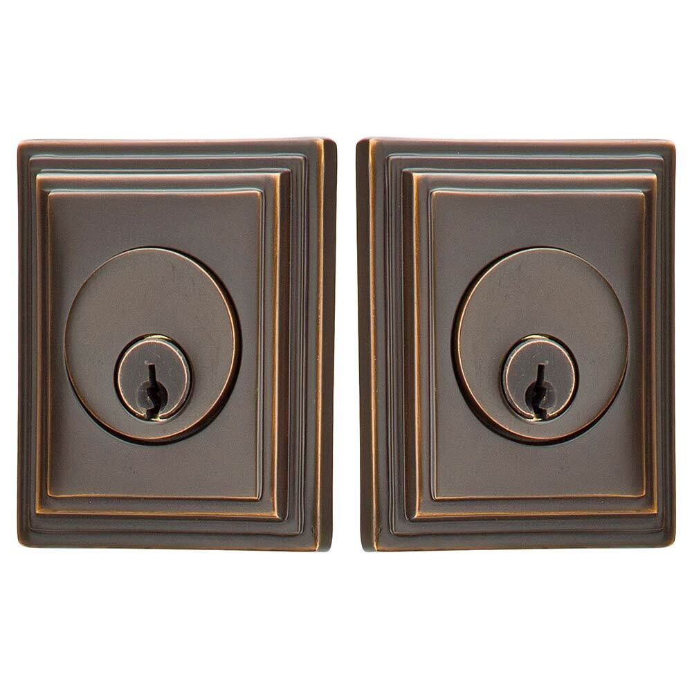 Wilshire Double Cylinder Deadbolt in Oil Rubbed Bronze