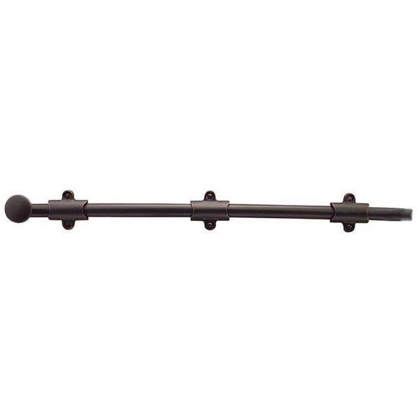 18" Surface Bolt with 3 Strikes in Oil Rubbed Bronze