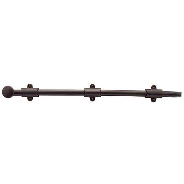 24" Surface Bolt with 3 Strikes in Oil Rubbed Bronze