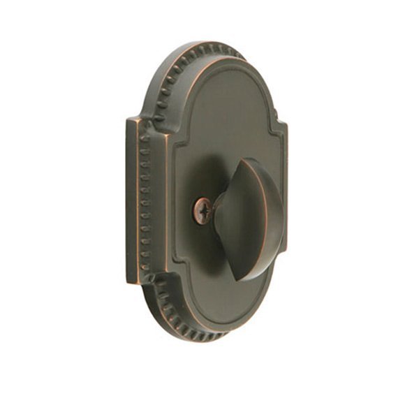 Knoxville Single Sided Deadbolt in Oil Rubbed Bronze