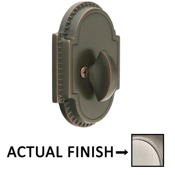 Knoxville Single Sided Deadbolt in Pewter
