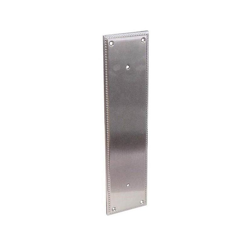 8" Centers Knoxville Pull Plate in Satin Nickel