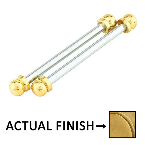 Ball Tip Set For 4" Heavy Duty Or Ball Bearing Steel Hinge in French Antique Brass (Sold In Pairs)