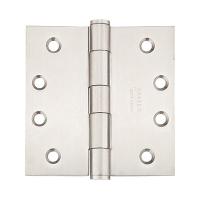 4" x 4" Square Heavy Duty Plain Bearing Stainless Steel Hinges (Sold In Pairs)
