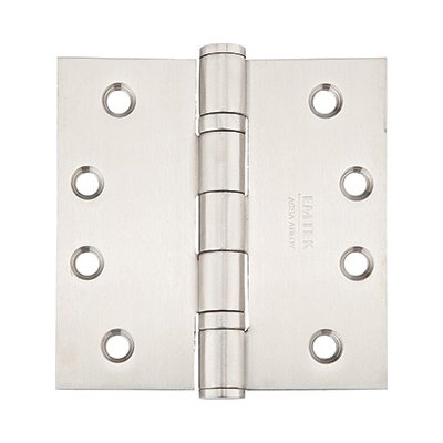 4" x 4" Square Heavy Duty Ball Bearing Stainless Steel Hinges (Sold In Pairs)