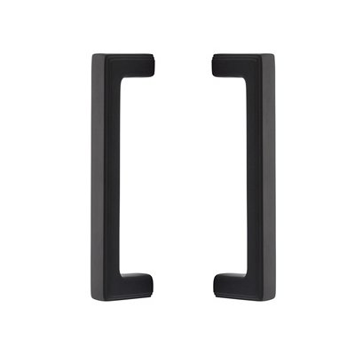 8" Centers Wilshire Back To Back Pull in Flat Black