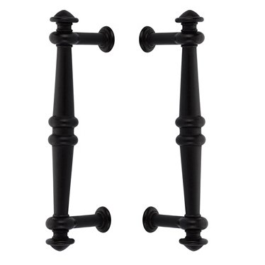 8" Centers Recoleta Back To Back Pull in Flat Black Bronze