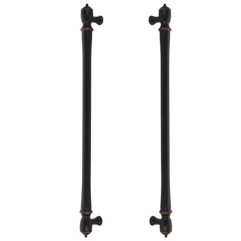 18" Centers Spindle Back To Back Pull in Oil Rubbed Bronze