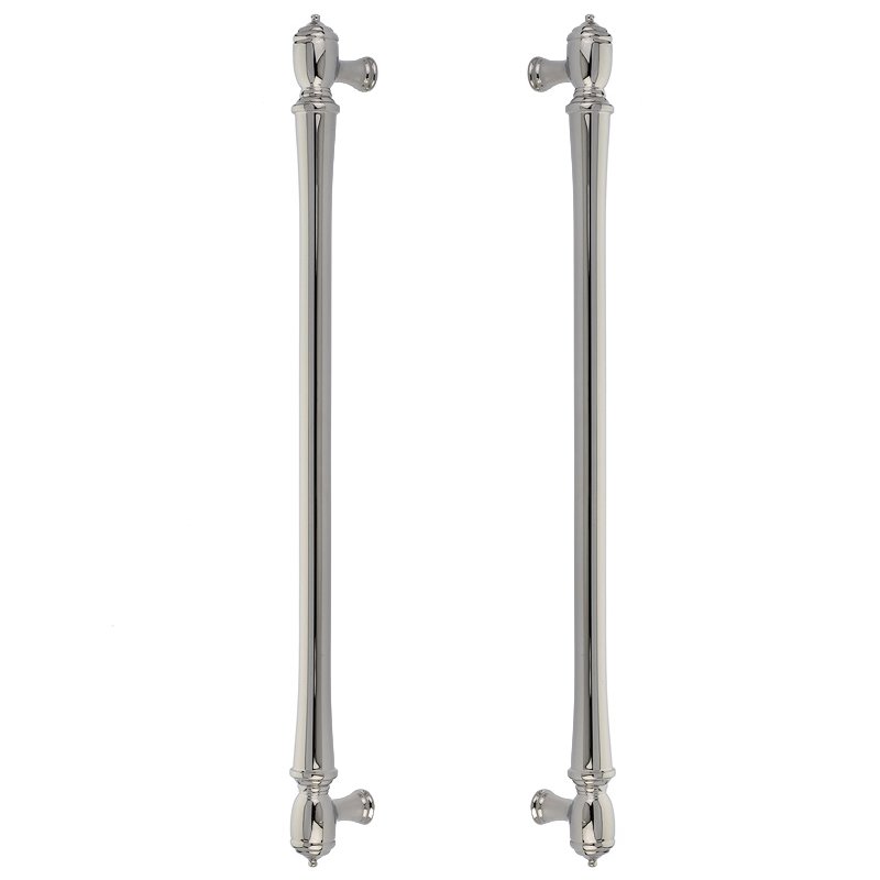 18" Centers Spindle Back To Back Pull in Polished Nickel
