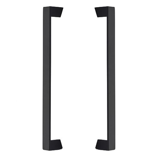 12" Centers Trinity Back To Back Pull in Flat Black