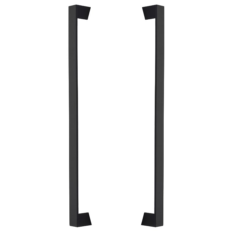 18" Centers Trinity Back To Back Pull in Flat Black