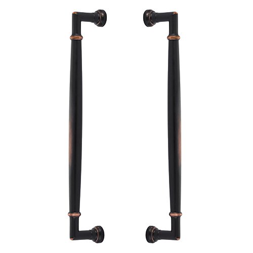 12" Center Back to Back Door Pull in Oil Rubbed Bronze