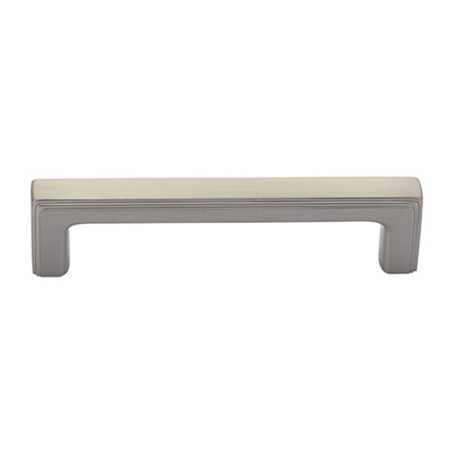 8" Centers Wilshire Style Concealed Surface Mount Door Pull in Satin Nickel