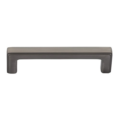 8" Centers Wilshire Style Concealed Surface Mount Door Pull in Pewter
