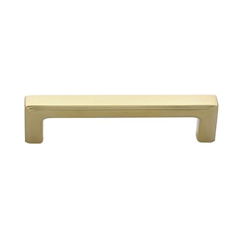 8" Centers Wilshire Style Concealed Surface Mount Door Pull in Polished Brass