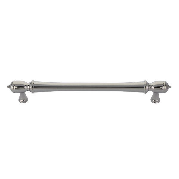 12" Concealed Surface Mount Spindle Door Pull in Polished Nickel