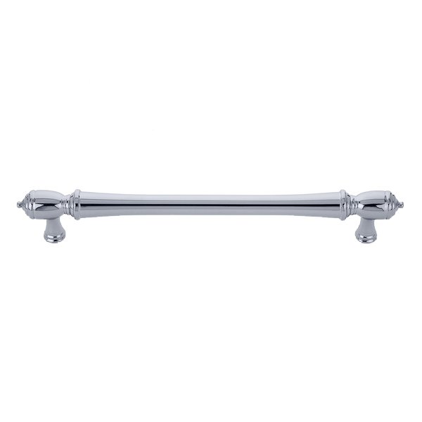 12" Concealed Surface Mount Spindle Door Pull in Polished Chrome