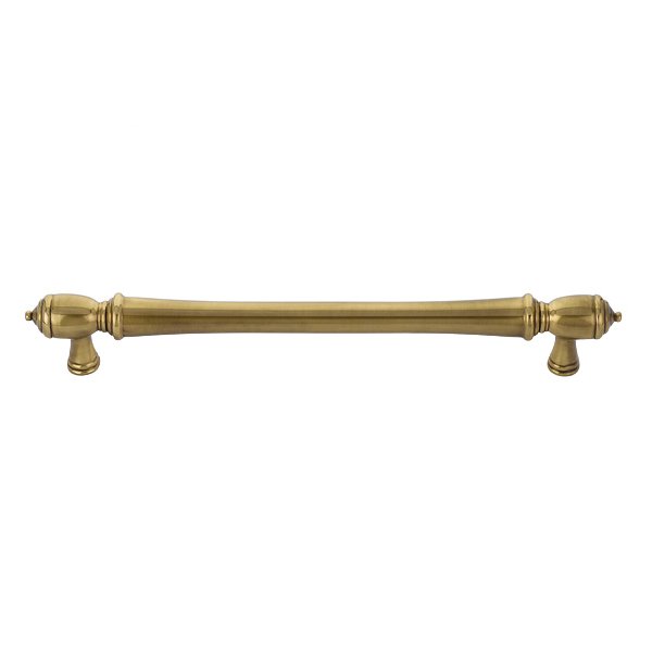 12" Concealed Surface Mount Spindle Door Pull in French Antique Brass
