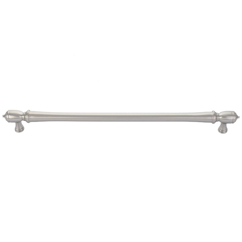 18" Concealed Surface Mount Spindle Door Pull in Satin Nickel