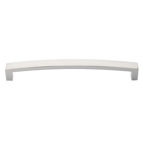 12" Concealed Surface Mount Bauhaus Door Pull in Polished Nickel