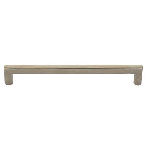 12" Concealed Surface Mount Rail Door Pull in Tumbled White Bronze
