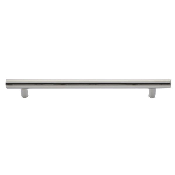 12" Concealed Surface Mount Bar Door Pull in Polished Nickel