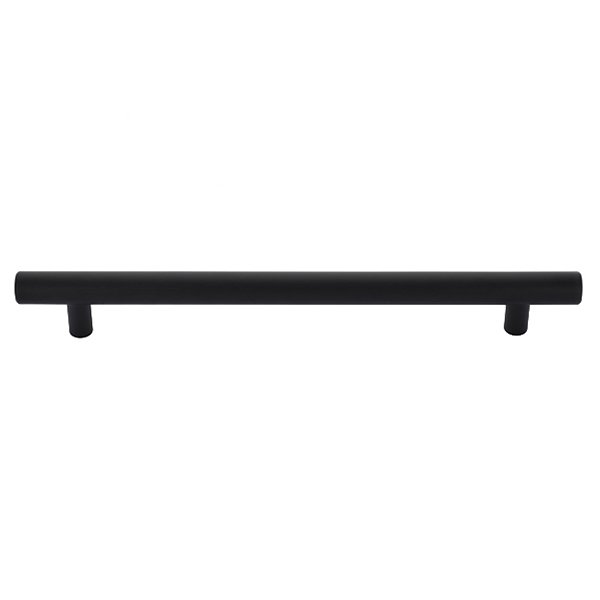 12" Concealed Surface Mount Bar Door Pull in Flat Black