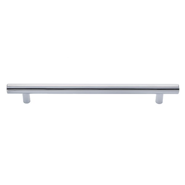 12" Concealed Surface Mount Bar Door Pull in Polished Chrome