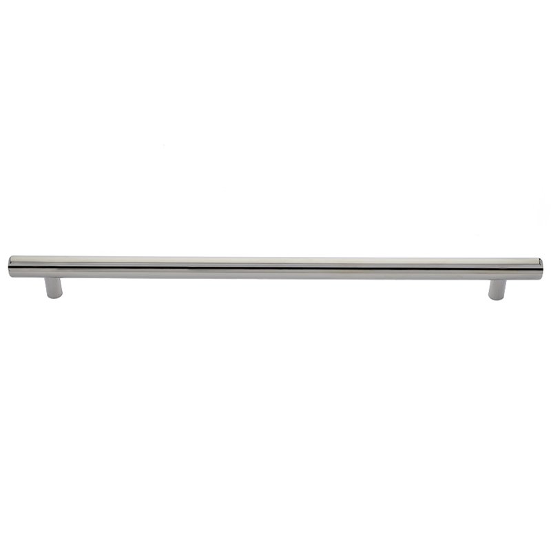 18" Concealed Surface Mount Bar Door Pull in Polished Nickel