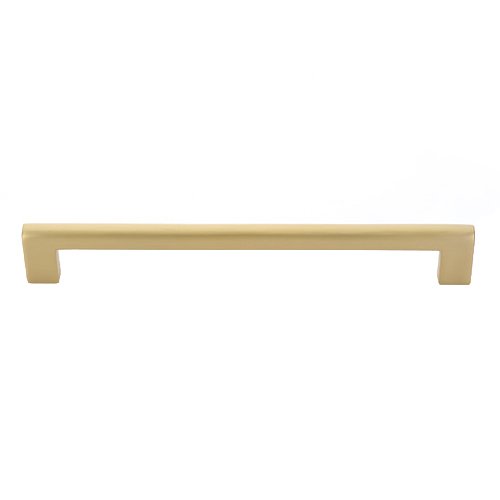 12" Concealed Surface Mount Trail Door Pull in Satin Brass