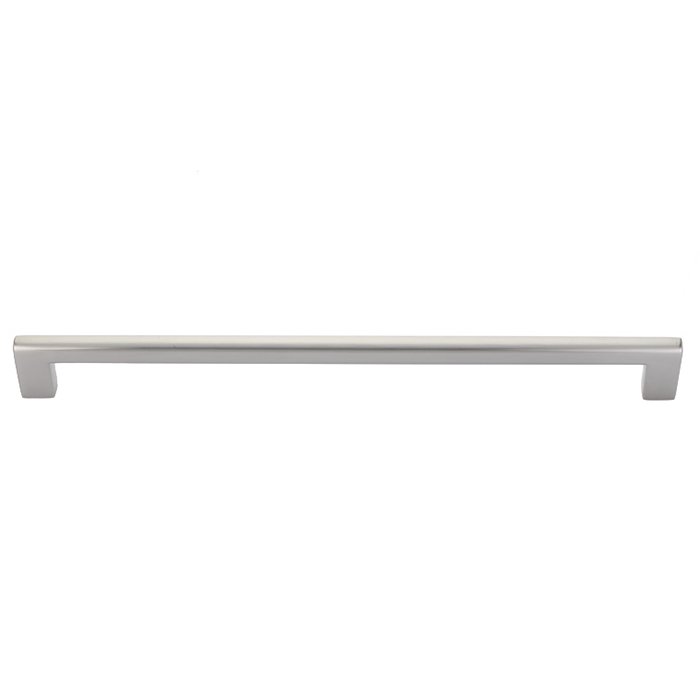 18" Concealed Surface Mount Trail Door Pull in Satin Nickel