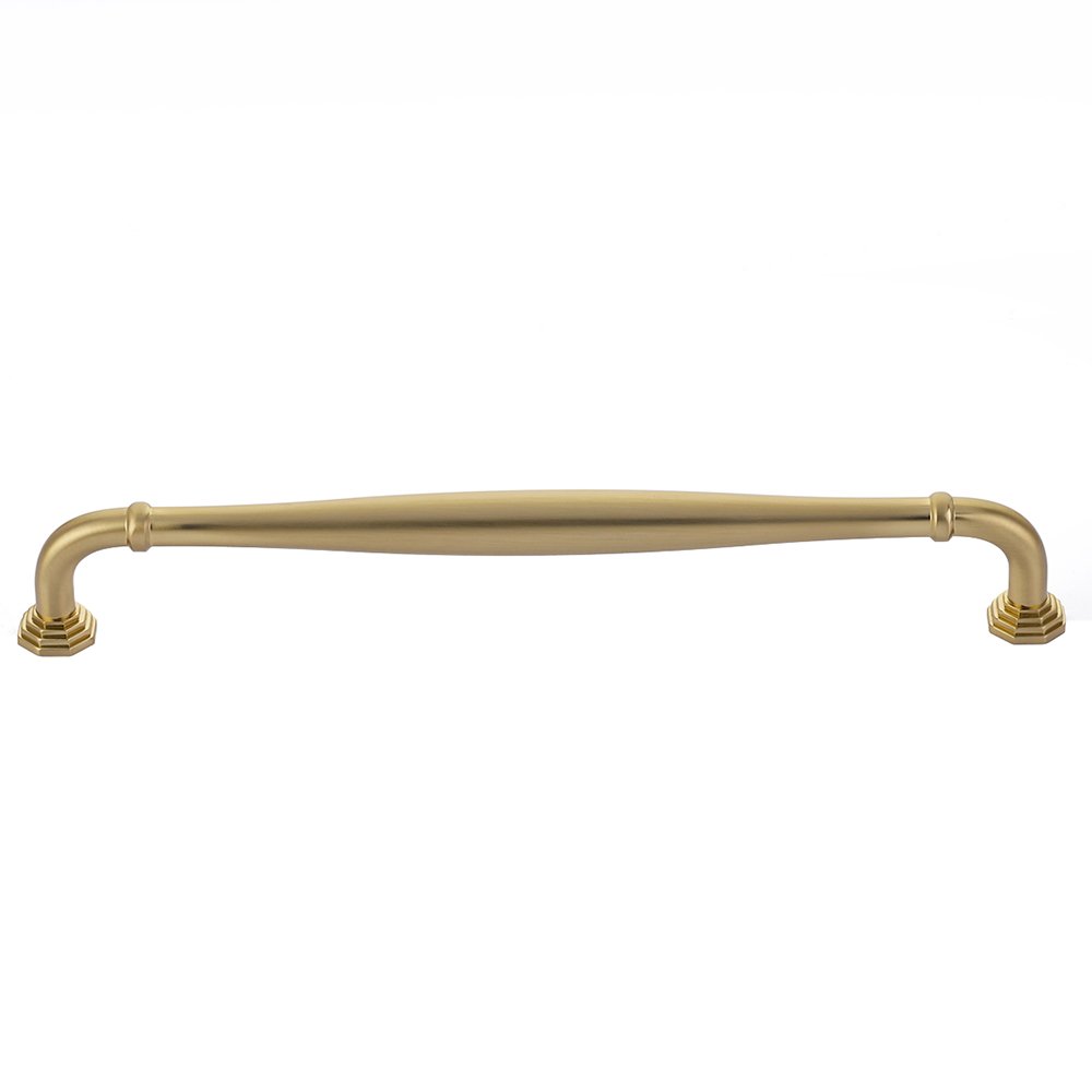 12" Concealed Surface Mount Blythe Door Pull in Satin Brass