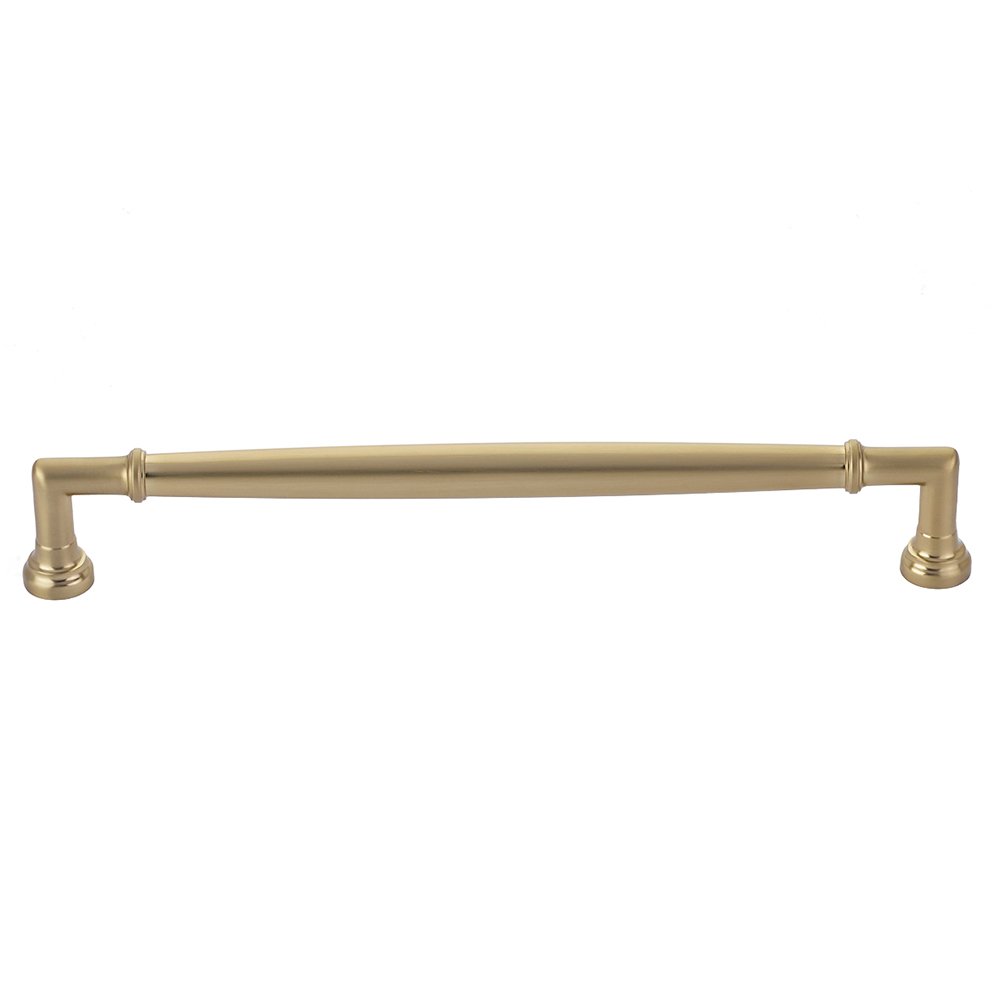 12" Concealed Surface Mount Westwood Door Pull in Satin Brass