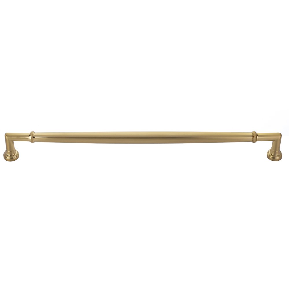 18" Concealed Surface Mount Westwood Door Pull in Satin Brass