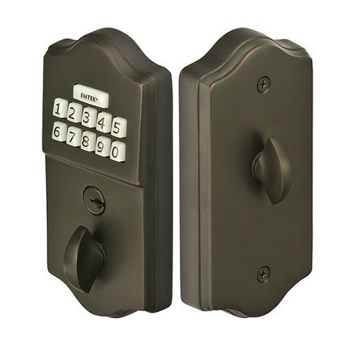 Classic Electronic Keypad Deadbolt in Oil Rubbed Bronze