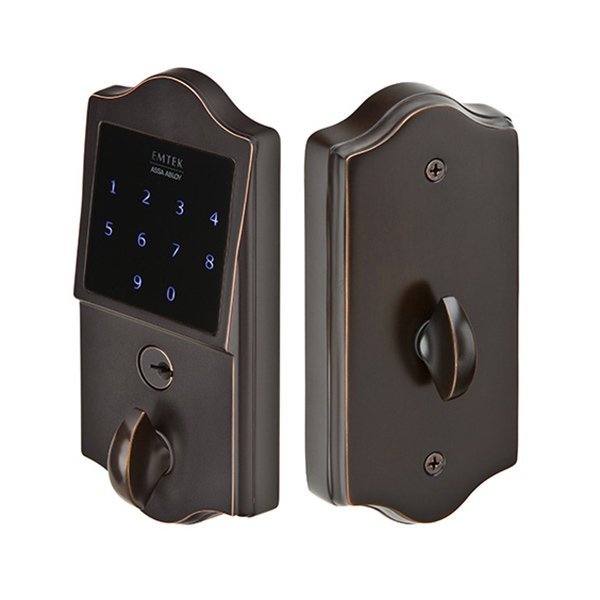 EMTouch Classic Electronic Touchscreen Deadbolt in Oil Rubbed Bronze