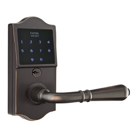 EMTouch Classic Keypad with Right Handed Turino Lever Storeroom in Oil Rubbed Bronze