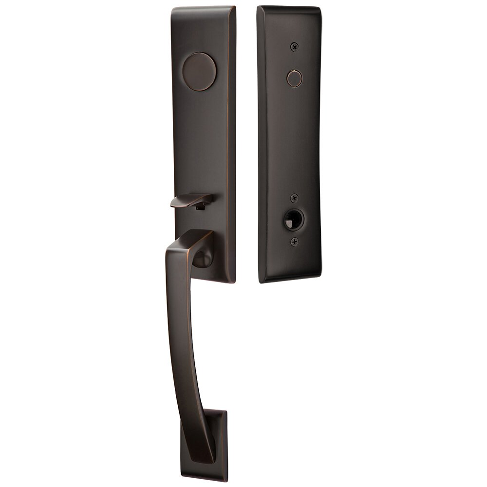 Dummy Apollo Handleset with Luzern Right Handed Lever in Oil Rubbed Bronze