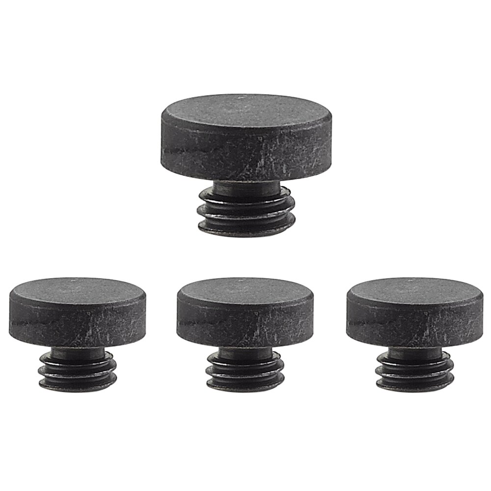 Button Tip Set for 4" Residential Duty Hinge in Oil Rubbed Bronze (Sold In Pairs)