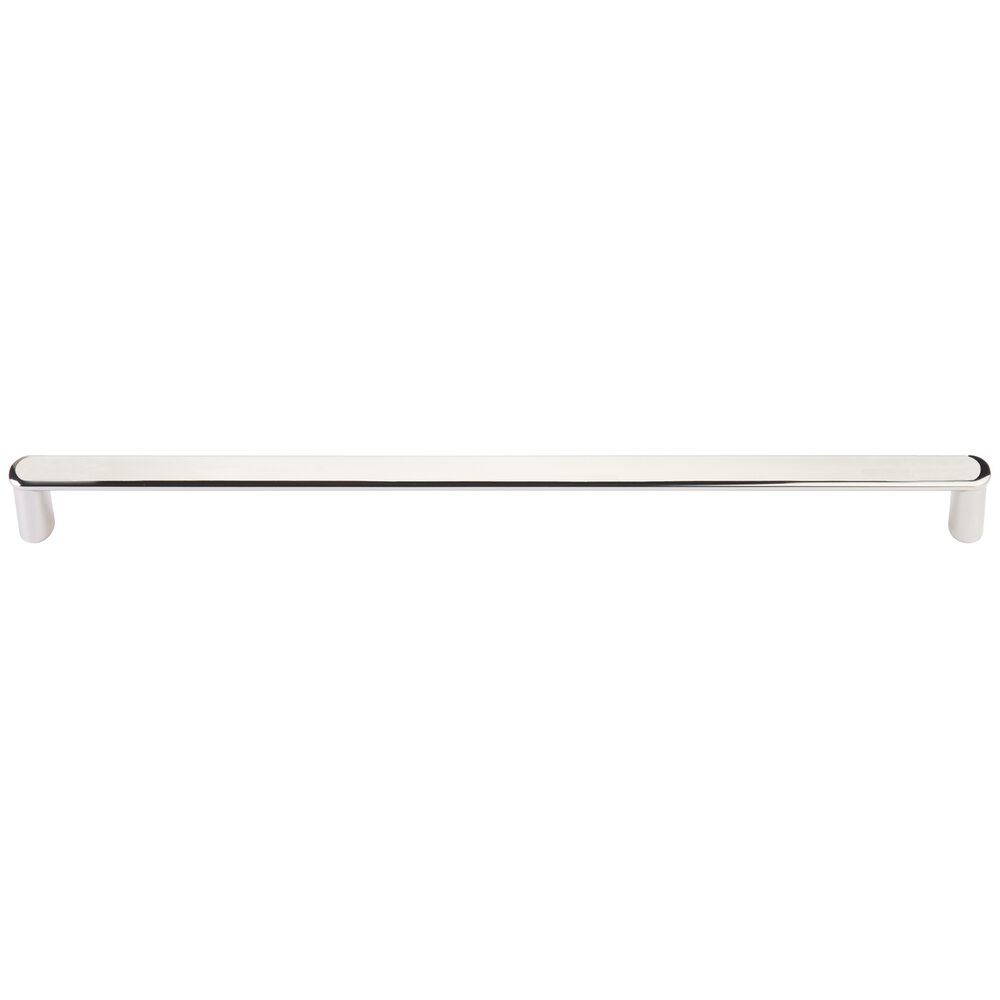 18" Centers Concealed Surface Mount Door Pull in Polished Nickel