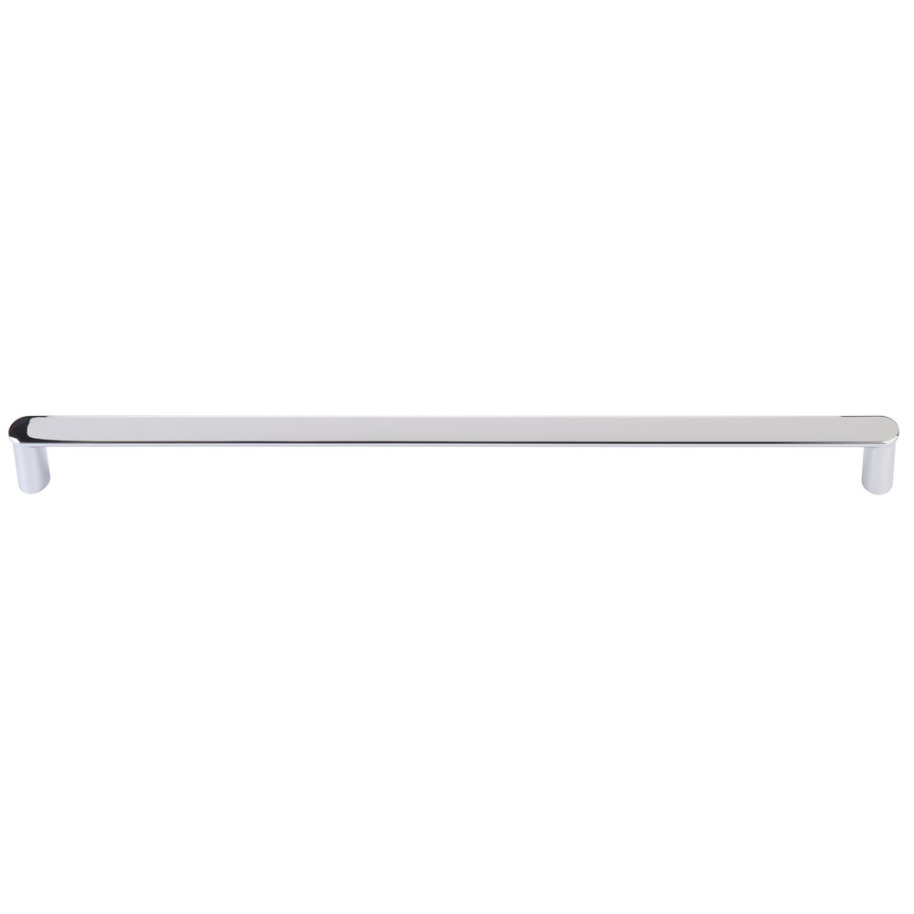 18" Centers Concealed Surface Mount Door Pull in Polished Chrome