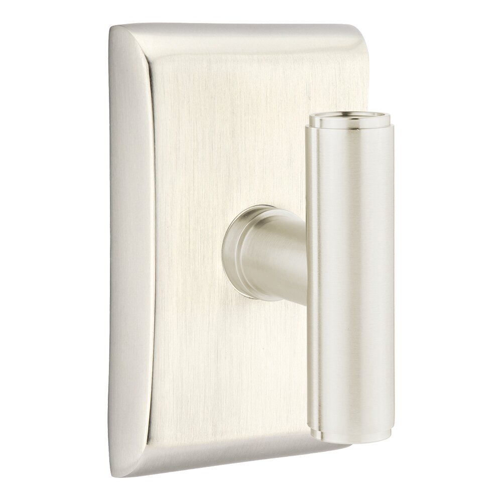 Passage Neos Rosette with Concealed Screws for The Ace Knob in Satin Nickel